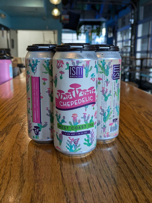 Chepedelic - West Coat IPA - 4 pack