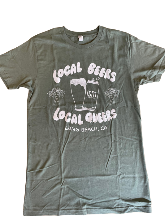 Local Beers Local Queers T-Shirt - Artichoke