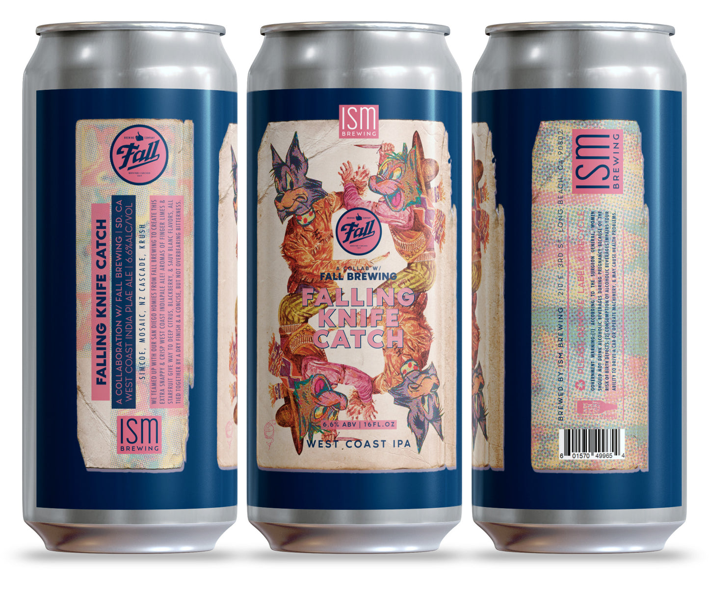 Falling Knife Catch - collab w/ Fall - 4 pack