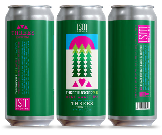 Threehugger 2.0 - West Coast IPA - 4 pack