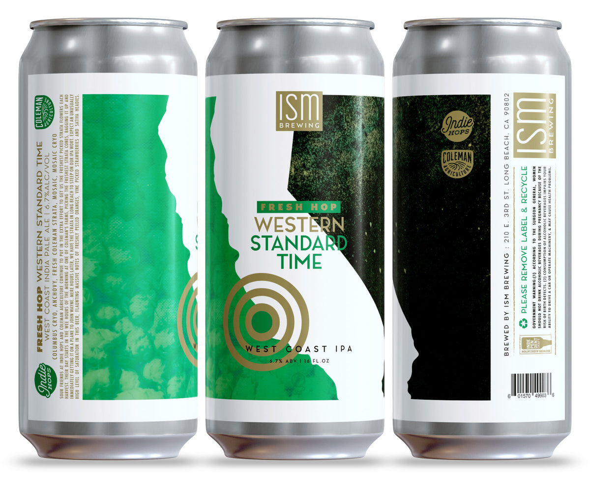 Fresh Hop Western Standard Time - Fresh Hop West Coast IPA - 4 pack